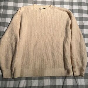 Cream sweater